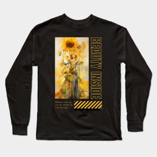 beauty inside Long Sleeve T-Shirt